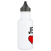 Jesus Liebe Jesus Edelstahlflasche (Links)