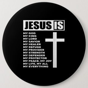 Jesus Liebe   Jesus ist mein Gott, mein König, mei Button