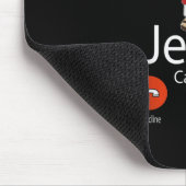 Jesus Liebe | Jesus ruft an.. Jesus ruft Christlic Mousepad (Ecke)