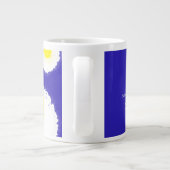 Jesus-Liebe Jumbo-Tasse (Rückseite)