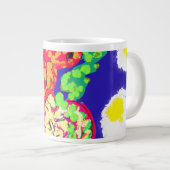 Jesus-Liebe Jumbo-Tasse (Vorderseite Rechts)