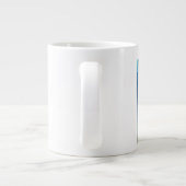 Jesus Liebe Jumbo-Tasse (Rückseite)