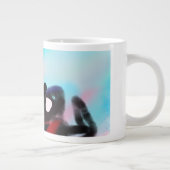 Jesus Liebe Jumbo-Tasse (Rechts)