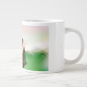 jesus liebe  Jumbo-Tasse (Rechts)