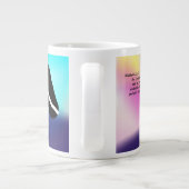 jesus Liebe Jumbo-Tasse (Rückseite)