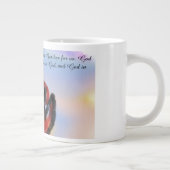 jesus liebe  Jumbo-Tasse (Rechts)
