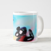 Jesus Liebe Jumbo-Tasse (Vorderseite Rechts)