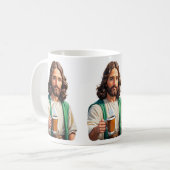 Jesus Liebe Kaffee lang Kaffeetasse (Vorderseite Links)