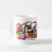 Jesus-Liebe Kaffeetasse (Vorderseite Links)