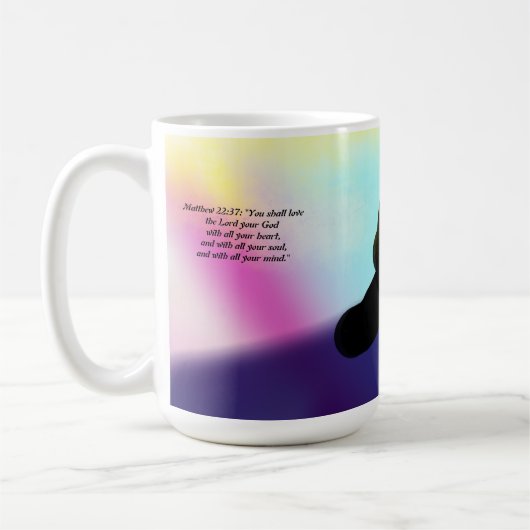 jesus Liebe Kaffeetasse (Links)