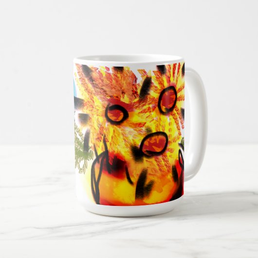 Jesus Liebe Kaffeetasse (VorderseiteRechts)