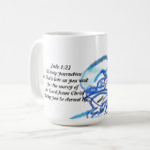 Jesus-Liebe Kaffeetasse (Vorderseite Links)
