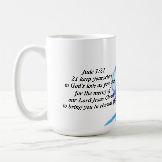 Jesus-Liebe Kaffeetasse (Links)