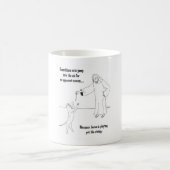Jesus-Liebe-Katzen Kaffeetasse (Mittel)