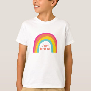 Jesus Liebe Kinder Regenbogen T - Shirt