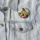 Jesus-Liebe-Kinderknopf Button (Beispiel)