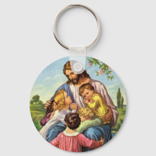 Jesus-Liebe-KinderSchlüsselanhänger Schlüsselanhänger