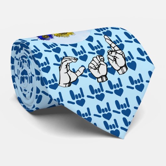 Jesus Liebe Krawatte (Gerollt)