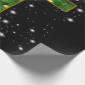 Jesus-Liebe| Kreuz Jesus Christlichen Weihnachtsba Geschenkpapier (Ecke)