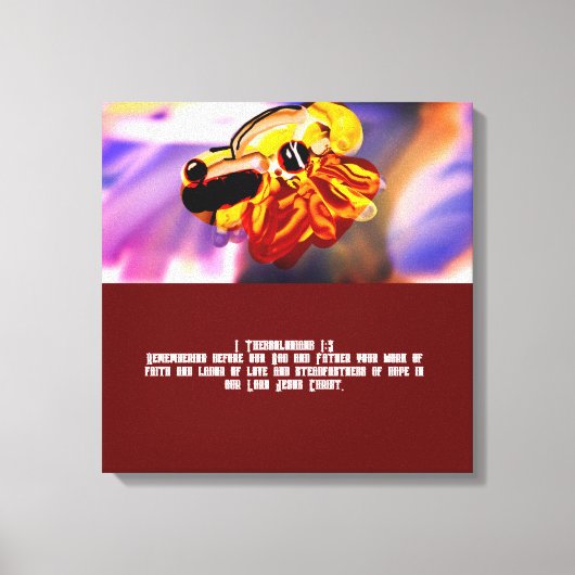 Jesus Liebe Leinwanddruck (Vorderseite)