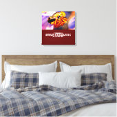 Jesus Liebe Leinwanddruck (Insitu (Schlafzimmer))