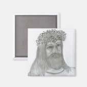 Jesus Liebe Magnet (Vorderseite/Rückseite)