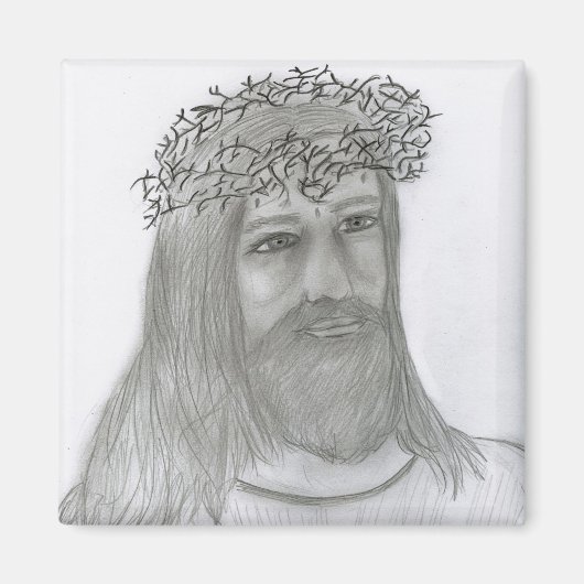 Jesus Liebe Magnet (Vorne)