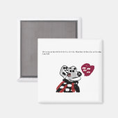 Jesus Liebe Magnet (Vorderseite/Rückseite)