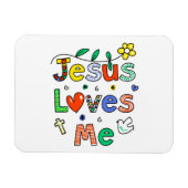 Jesus Liebe Magnet (Horizontal)