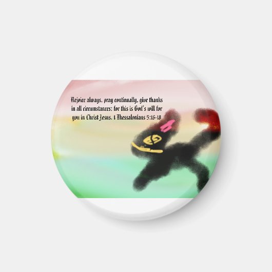 Jesus Liebe Magnet (Vorne)