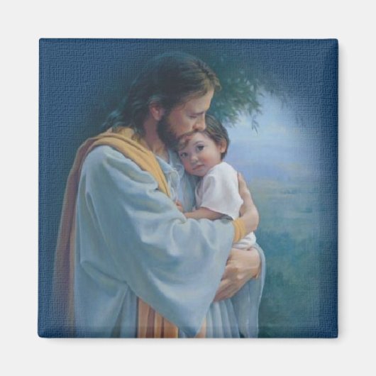 Jesus Liebe Magnet (Vorne)