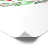 Jesus Liebe Me Wasserfarben-Feuerplakat Poster (Ecke)