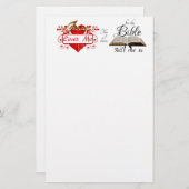 Jesus Liebe mich, das weiß ich ... Briefpapier (Vorne/Hinten)