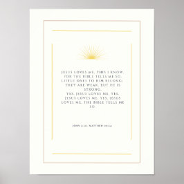 Jesus Liebe mich. Poster