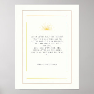 Jesus Liebe mich. Poster