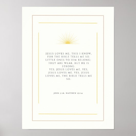 Jesus Liebe mich. Poster (Vorne)