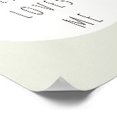 Jesus Liebe mich. Poster & Prints (Ecke)