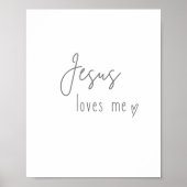 Jesus Liebe mich. Prints & Poster (Vorne)