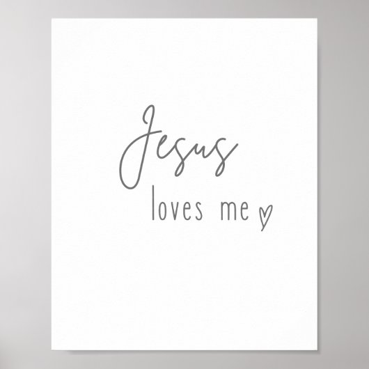 Jesus Liebe mich. Prints & Poster (Vorne)