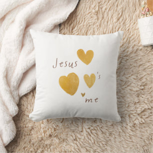 Jesus Liebe mich. Throw Kissen, modern Kissen