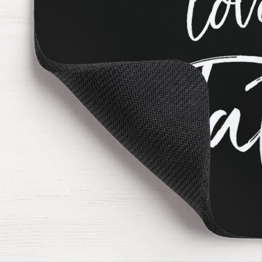 Jesus Liebe mich und mein Tattoos Shirt Christlich Mousepad (Ecke)