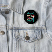 Jesus Liebe mich und meine Tattoos Button (Beispiel)