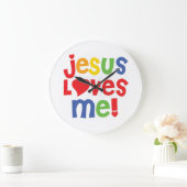 Jesus Liebe mich! Wall-Uhr Große Wanduhr (Zuhause)