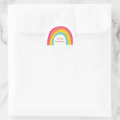 Jesus Liebe mir Aufkleber Kinder Regenbogen (Tasche)