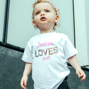 Jesus Liebe mir Baby T-shirt