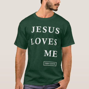 Jesus Liebe mir, dass ich Christliches Sprichwort  T-Shirt