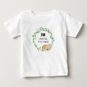 Jesus Liebe mir dies weiß Baby T-shirt (Vorderseite)