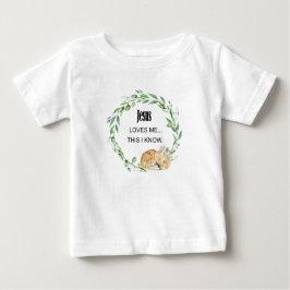 Jesus Liebe mir dies weiß Baby T-shirt