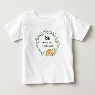 Jesus Liebe mir dies weiß Baby T-shirt