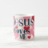 Jesus Liebe mir Kaffeetasse (Mittel)